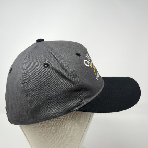 O.H. Kruse Grain & Milling Slideback Baseball Cap Gray One Size Embroidered Otto - Picture 5 of 10